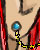 Youkai with dangle earring
